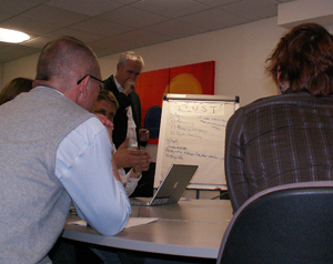 Delegates discuss trust/authenticity issues