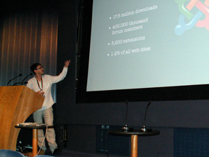 Brian Teeman delivers the key note