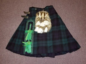 Kilt worn by Thomas N. F. Hourston, image © The Great War Archive, University of Oxford / Ian M Hourston