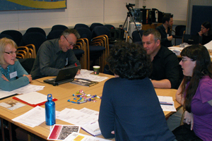 Delegates discuss sustainability issues